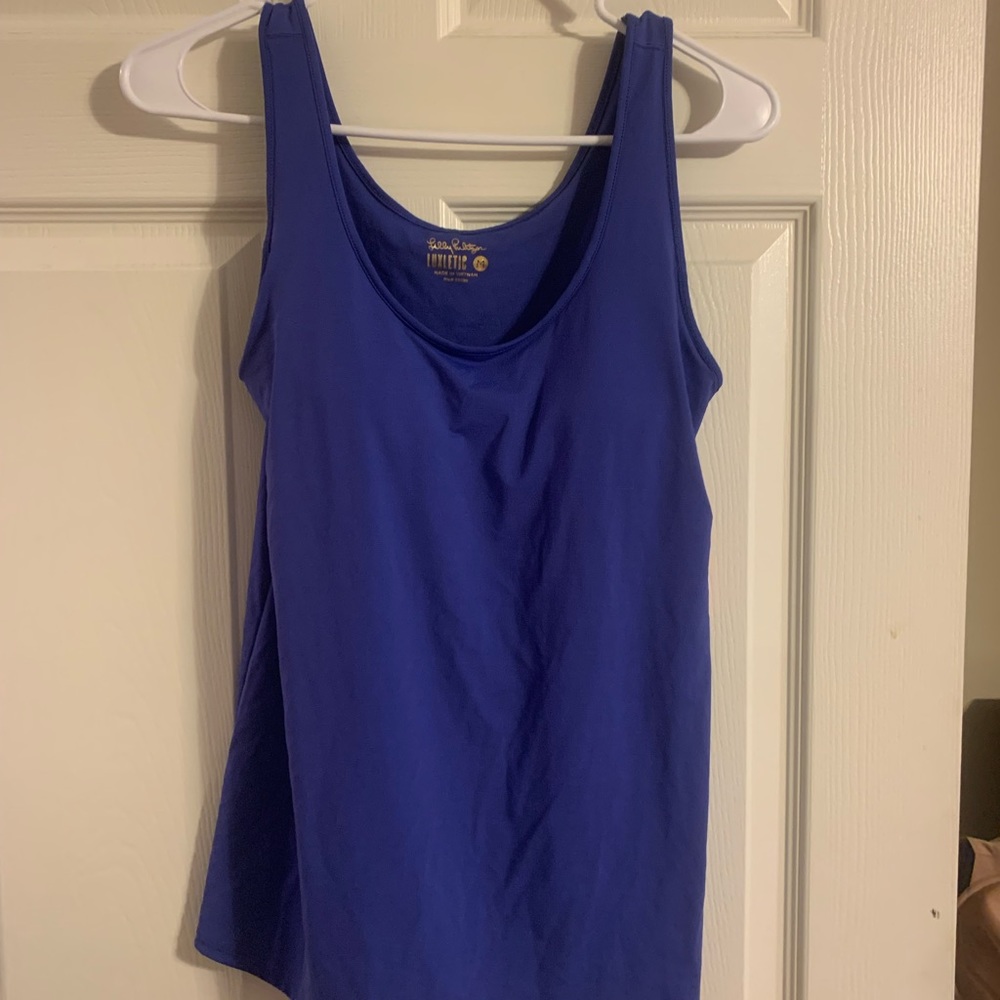 Corsica Blue Sunray Bra Tank